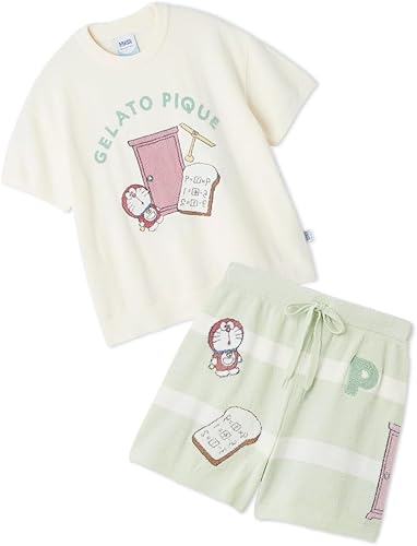 gelato pique 【ドラえもん】ジャガードプルオーバー&ショートパンツ ドラえもん】【レディース】ジャガードプルオーバー&ショート